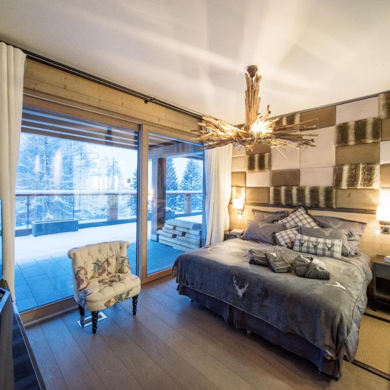 Chalet Migui Luxury Living & Spa *****, Crans Montana - Appartement 4 Chambres Deluxe - 15