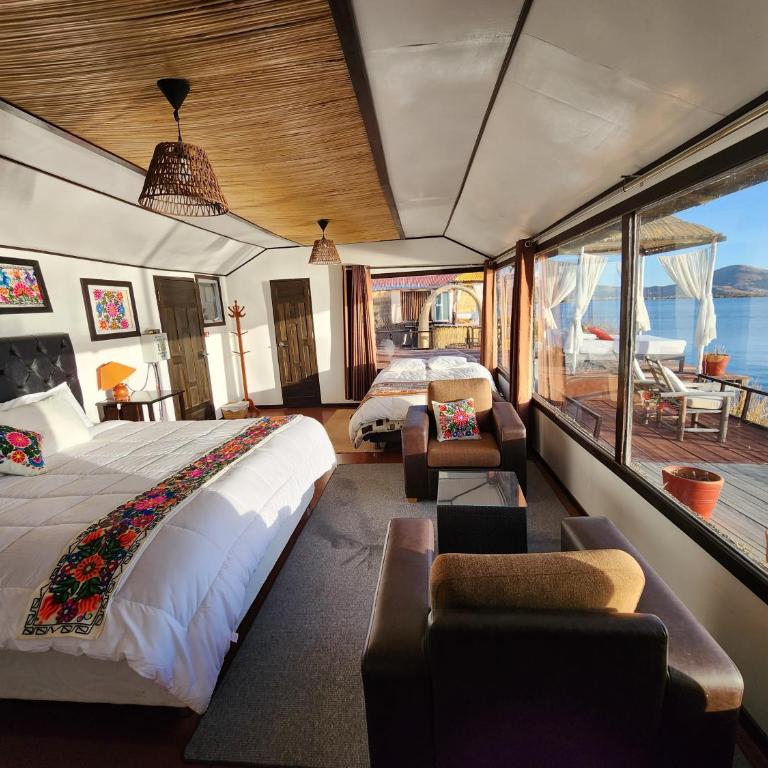 Titicaca island lodge peru - Suite con vistas al lago - 1