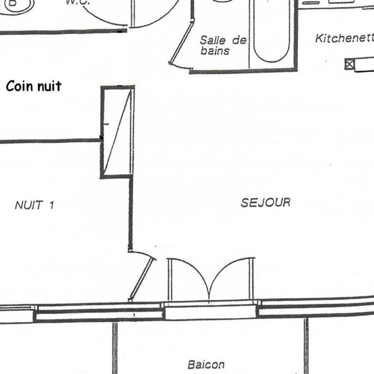 Appartement 2 Pièces avec Cabine, Parking, Internet - Bagnères-de-Luchon - FR-1-313-159 - Appartamento (4 Adulti) - 12