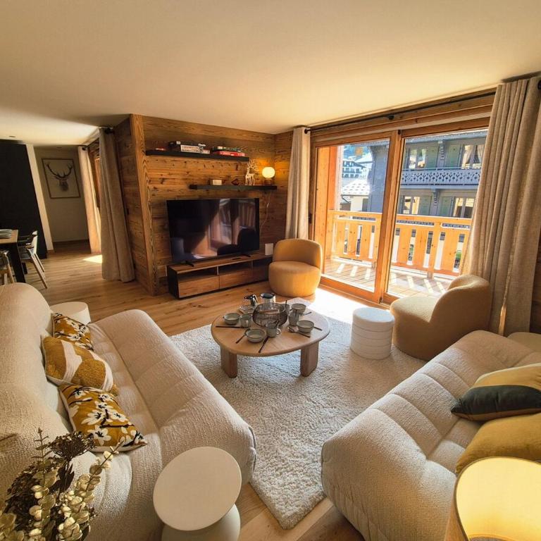 NAGANO 201 | LES GETS | Emplacement exceptionnel en face des pistes au cœur du village | Appartement neuf 3 chambres - 8 personnes - Apartamento - 3