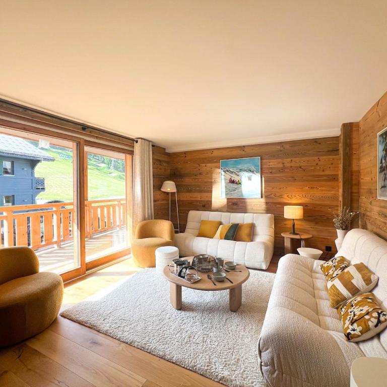 NAGANO 201 | LES GETS | Emplacement exceptionnel en face des pistes au cœur du village | Appartement neuf 3 chambres - 8 personnes - Apartamento - 1