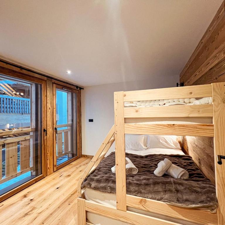 NAGANO 201 | LES GETS | Emplacement exceptionnel en face des pistes au cœur du village | Appartement neuf 3 chambres - 8 personnes - Apartamento - 13