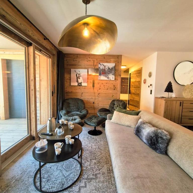 NAGANO 205 | LES GETS | Emplacement exceptionnel en face des pistes au cœur du village | Appartement neuf 3 chambres - 8 personnes - Apartamento - 2