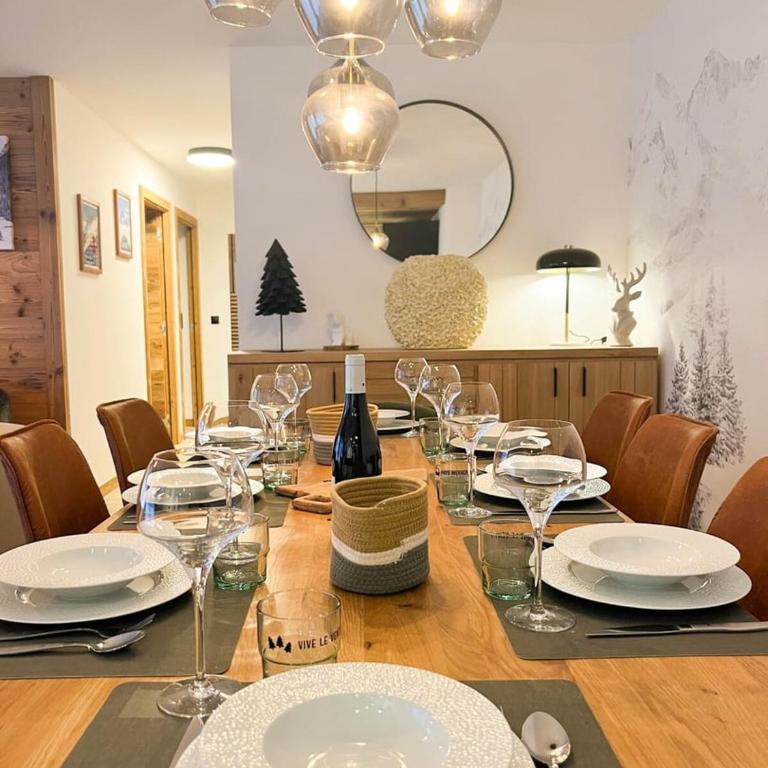 NAGANO 205 | LES GETS | Emplacement exceptionnel en face des pistes au cœur du village | Appartement neuf 3 chambres - 8 personnes - Apartamento - 6