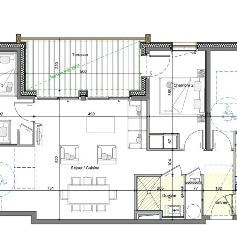 NAGANO 205 | LES GETS | Emplacement exceptionnel en face des pistes au cœur du village | Appartement neuf 3 chambres - 8 personnes - Apartamento - 25
