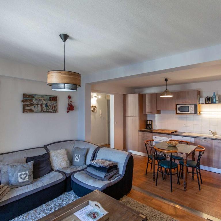 Coquet appartement 4 personnes, 2 chambres face aux pistes de La Mongie - Apartment mit 1 Schlafzimmer - 8