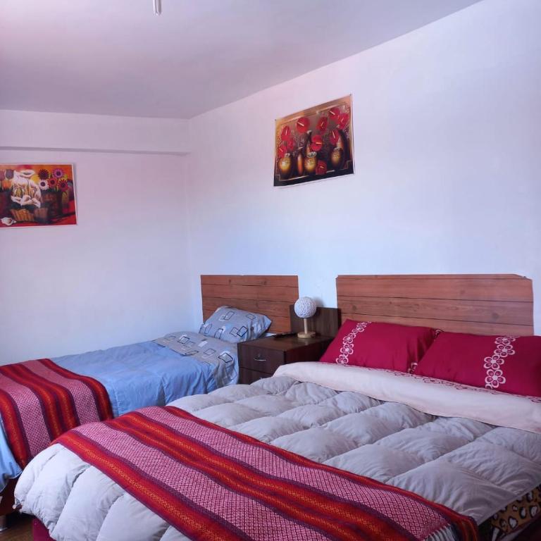 Posada Escondida - Habitación Doble - 2 camas - 2