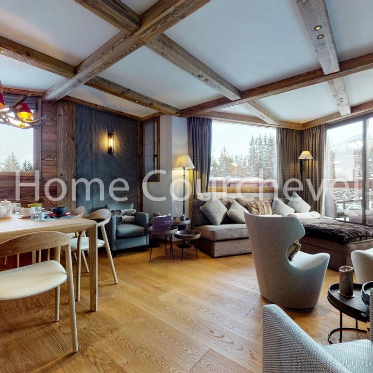 Courchevel 1850, 4 chambres, 8 pers, accès pistes, parking - FR-1-575-222 - Appartement - 1