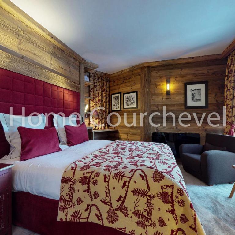 Courchevel 1850, 4 chambres, 8 pers, accès pistes, parking - FR-1-575-222 - Appartement - 12