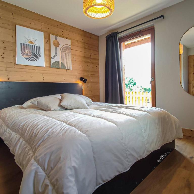 Superbe Chalet Duplex 3* avec Parking et WIFI au Pied des Pistes, Valmorel - Chalet 3 Chambres - 19