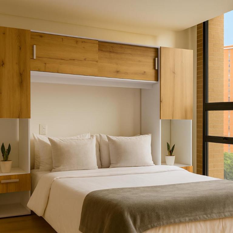 Apartamento con Hermosa vista Tranquilo, Moderno y con Amenidades - Apartamento de 1 dormitorio - 30