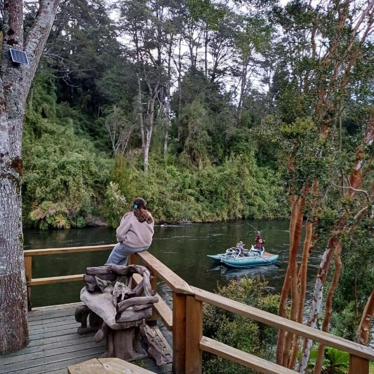 Lodge con Playa Privada a Orillas del Río Maullín - Two-Bedroom House - 15
