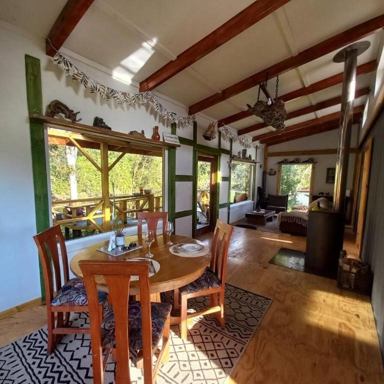 Lodge con Playa Privada a Orillas del Río Maullín - Two-Bedroom House - 6