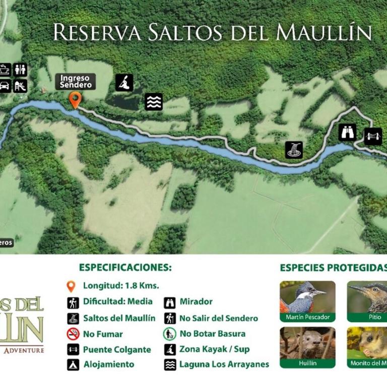 Lodge con Playa Privada a Orillas del Río Maullín - Two-Bedroom House - 30