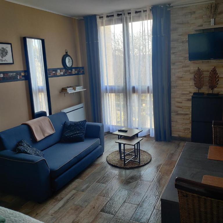 Studio climatisé proche des thermes et du centre-village residence Parc Paradis - One-Bedroom Apartment - 3