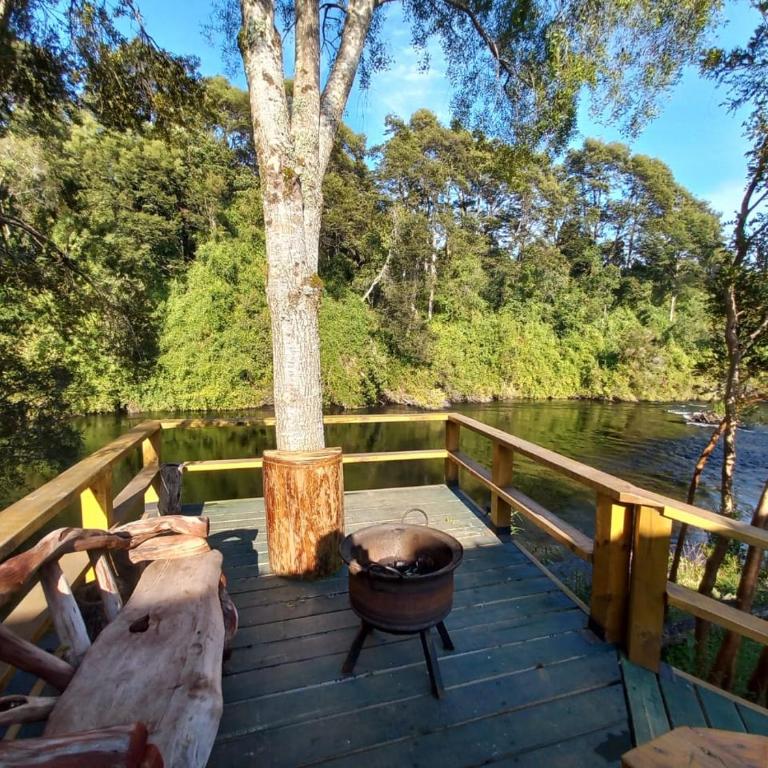 Lodge con Playa Privada a Orillas del Río Maullín - Two-Bedroom House - 2