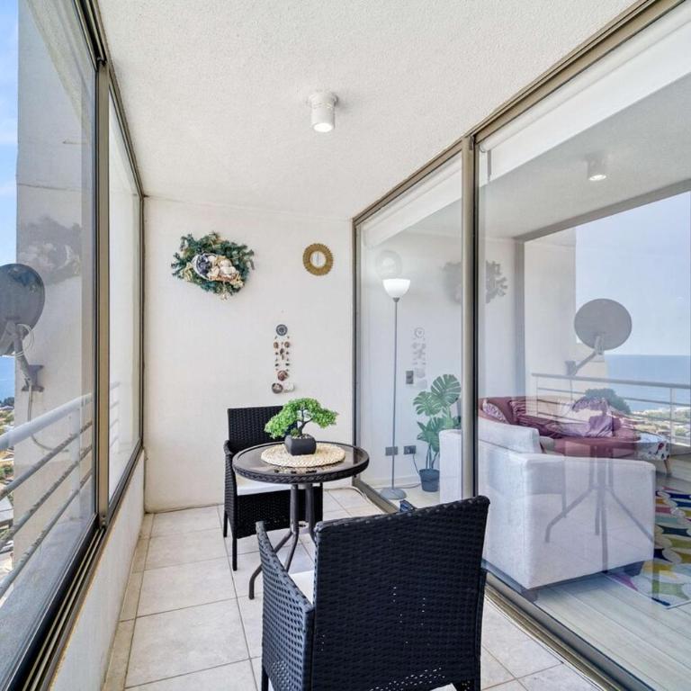 Comfort Life Concón- 3D with Wifi - Three-Bedroom Apartment with Balcony - 13