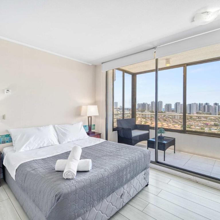 Comfort Life Concón- 3D with Wifi - Three-Bedroom Apartment with Balcony - 2
