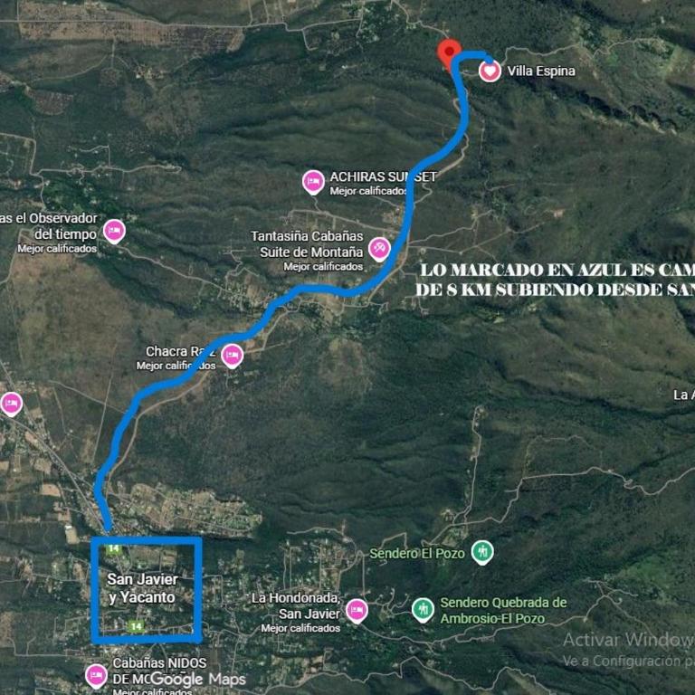 VILLA ESPINA CHALET DE MONTAÑA a 8 km de San Javier - Chalet de 1 dormitorio - 28