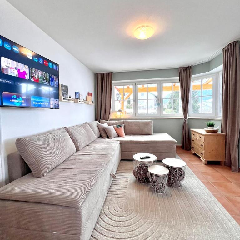 Hasenchalet Ruhpolding Whg1 70m2 6 Pers Chiemgau Karte - Apartment mit 2 Schlafzimmern - 22