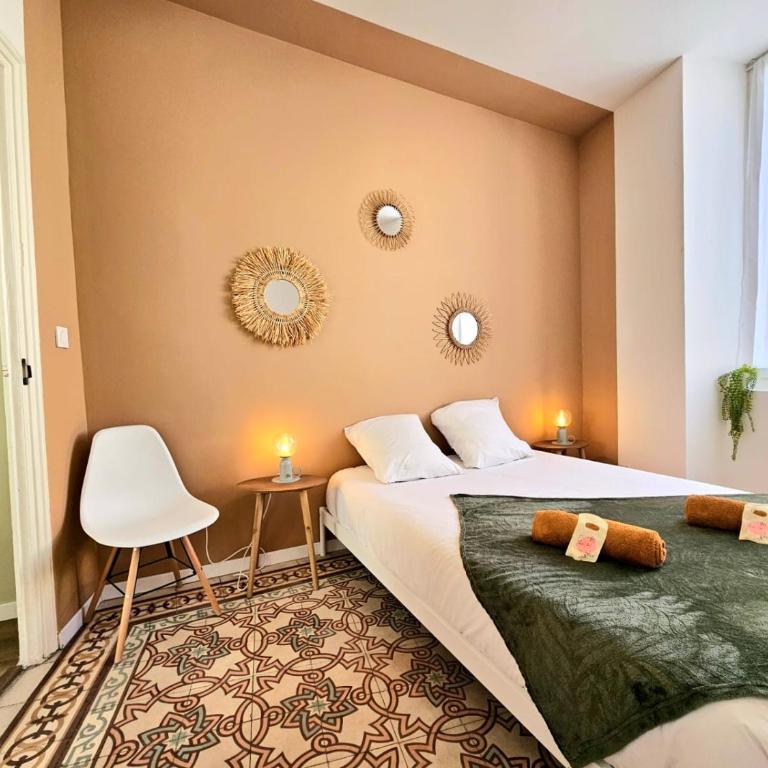 La Parenthèse avec Clim- proche arène - Two-Bedroom Apartment - 9