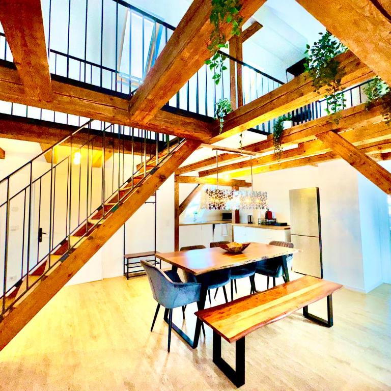 EDEN - Penthouse-Loft über den Dächern Kaufbeurens - Loft-Apartment mit 3 Schlafzimmern - 1