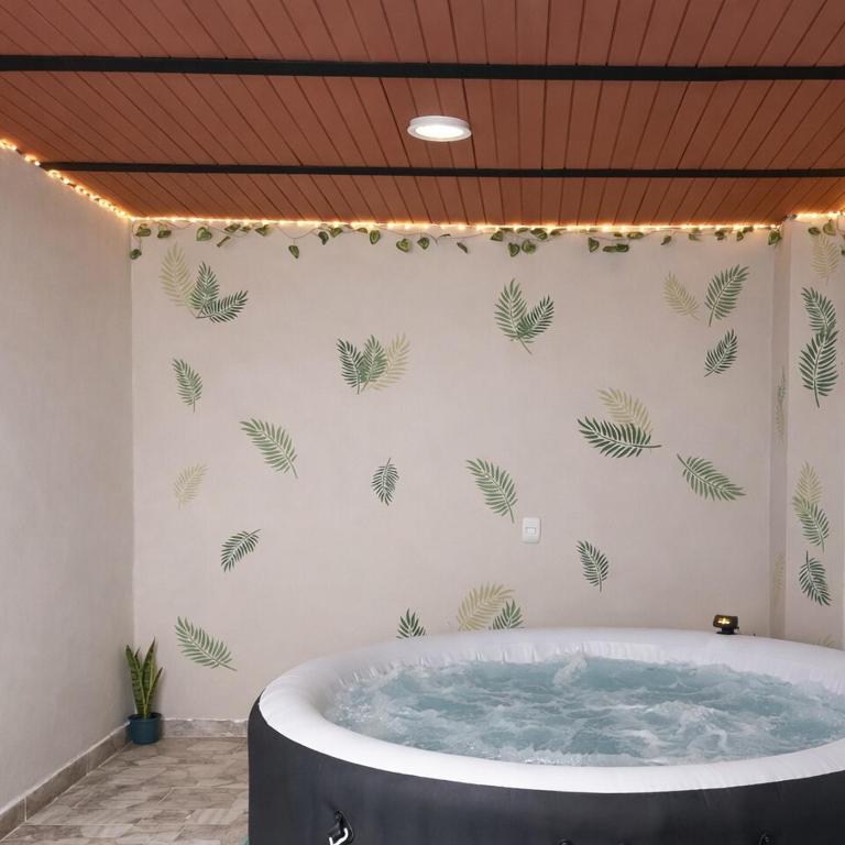 Maranatha Jacuzzi, Rooftop BBQ, Sopetran Antioquia - Two-Bedroom House - 20