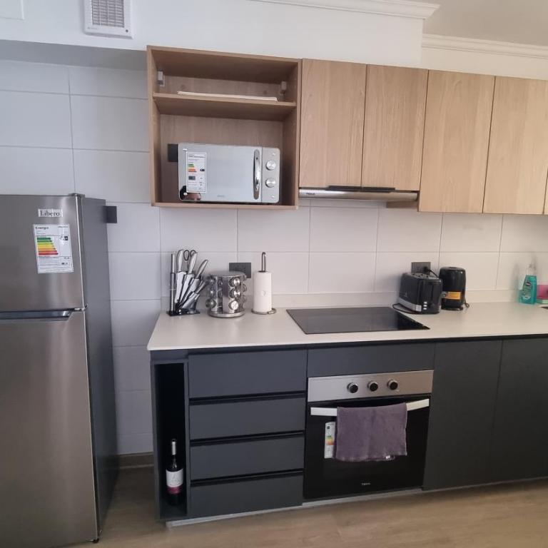 Hermoso Departamento frente a Universidad de Talca - Three-Bedroom Apartment - 9