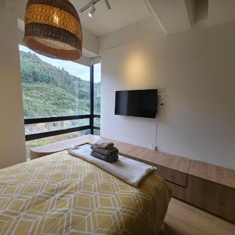 Loft con Naturaleza-Confort, Coworking,Gym,Usaquén - Apartamento con vistas a las montañas - 6