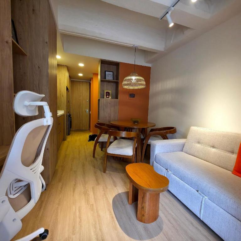Loft con Naturaleza-Confort, Coworking,Gym,Usaquén - Apartamento con vistas a las montañas - 9