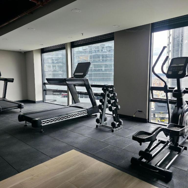 Loft con Naturaleza-Confort, Coworking,Gym,Usaquén - Apartamento con vistas a las montañas - 32