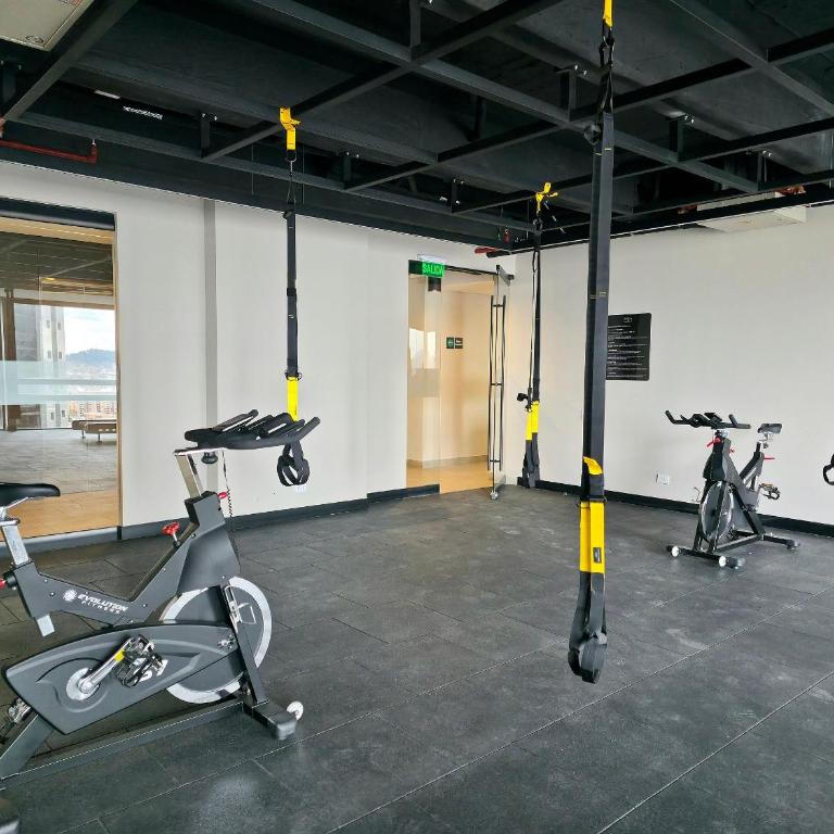 Loft con Naturaleza-Confort, Coworking,Gym,Usaquén - Apartamento con vistas a las montañas - 34
