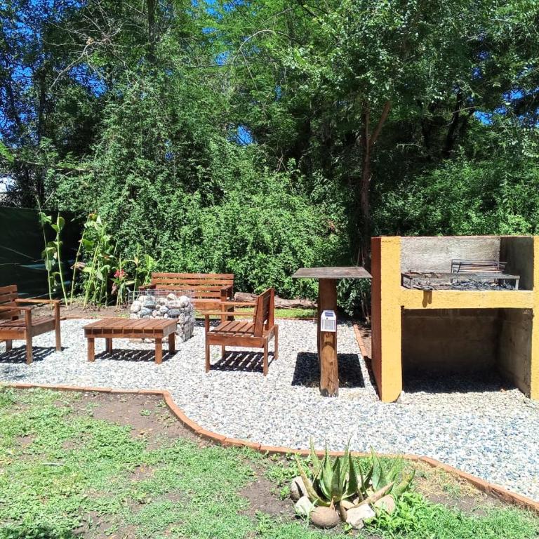 Casa con piscina privada en las sierras de Córdoba - Casa con 1 dormitorio - 4
