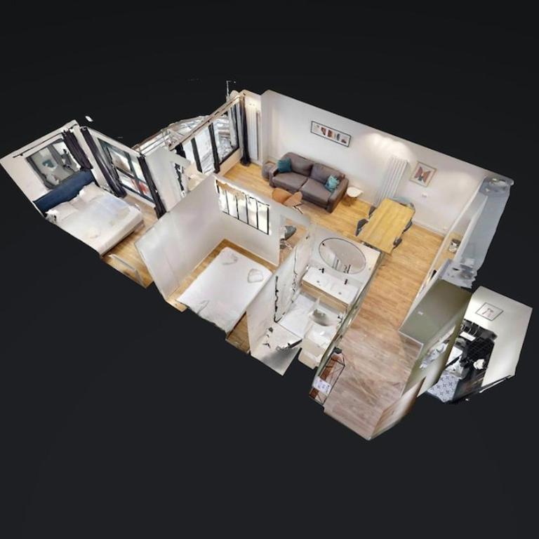 Sublime apartment 2BR 6P Balcony Eiffel Tower - Appartement 2 Chambres Deluxe avec Balcon - 15