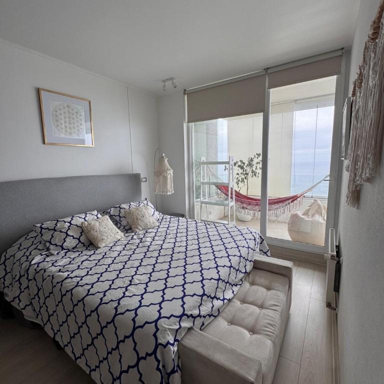 Reñaca Panorámica Increíble 2D2B Ideal para Argentinos - Three-Bedroom Apartment - 2