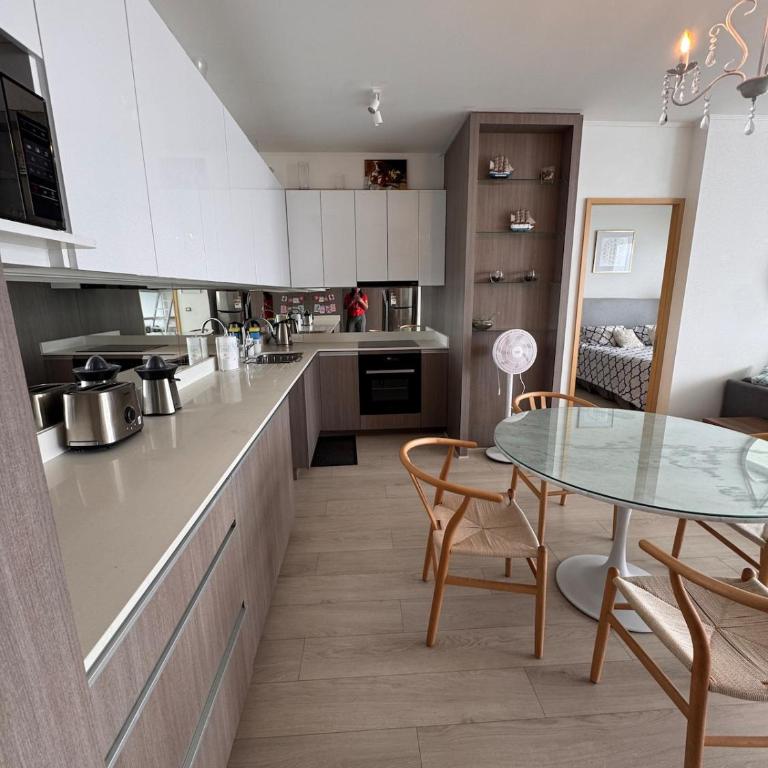 Reñaca Panorámica Increíble 2D2B Ideal para Argentinos - Three-Bedroom Apartment - 17