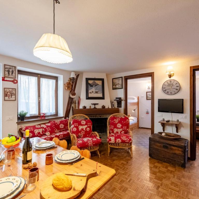 Graceful Apartment In Courmayeur - Happy Rentals - Appartement avec Balcon - 3