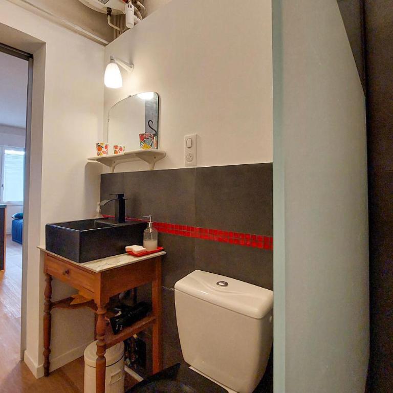 Appartement Proche Plage - Apartment mit 1 Schlafzimmer - 6