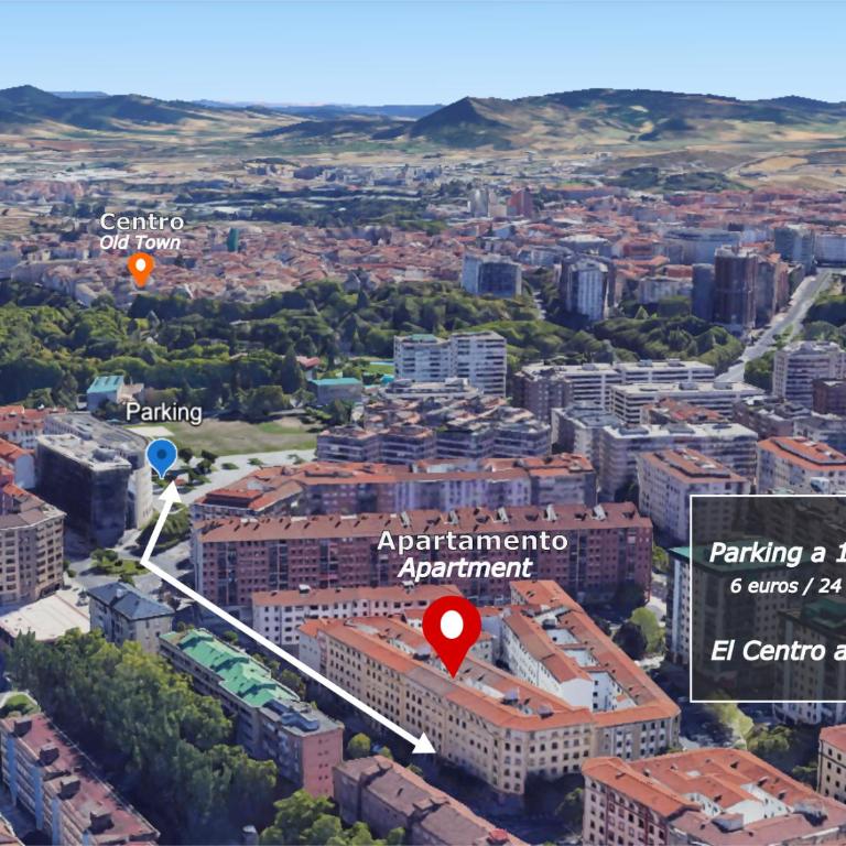 Amplio apartamento a 5 min del centro de Pamplona - Apartamento de 2 dormitorios - 43