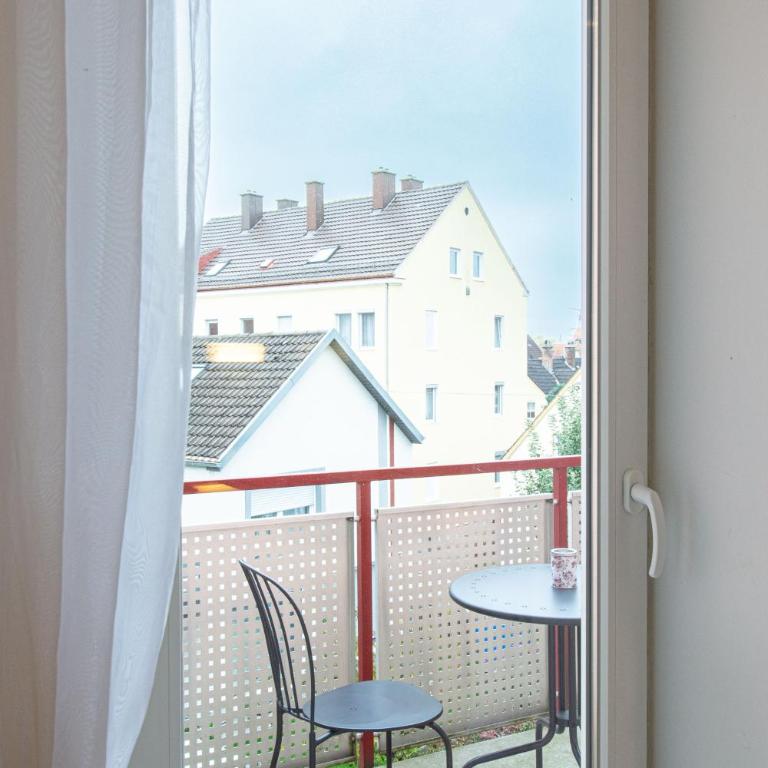 AugsburgLiving - Business- und Ferienapartments - Apartamento de 1 dormitorio con balcón - 8
