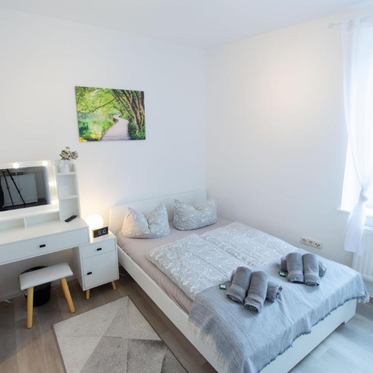 AugsburgLiving - Business- und Ferienapartments - Apartamento de 1 dormitorio con balcón - 17