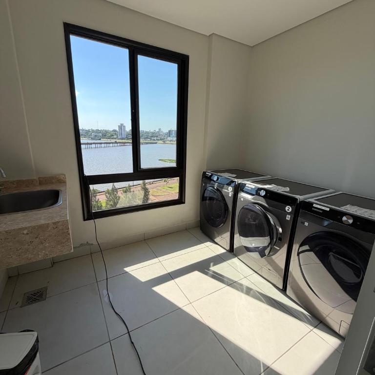 Departamento con parking en edificio Zuba confortable y elegante en Encarnación! - One-Bedroom Apartment - 41