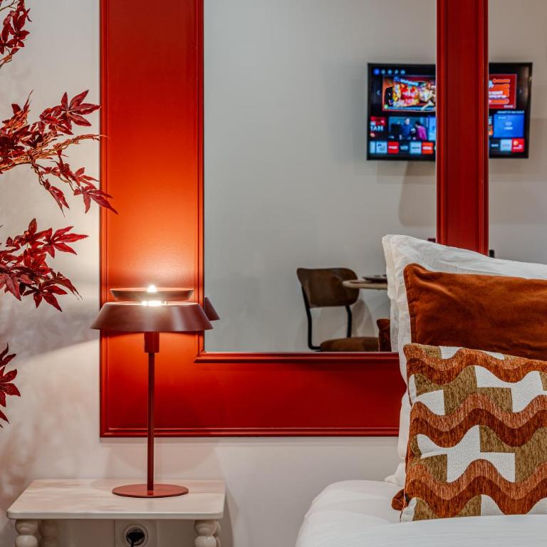 L'Écrin Rouge Escapade Romantique et Balnéo Privé - Apartment mit 1 Schlafzimmer - 30