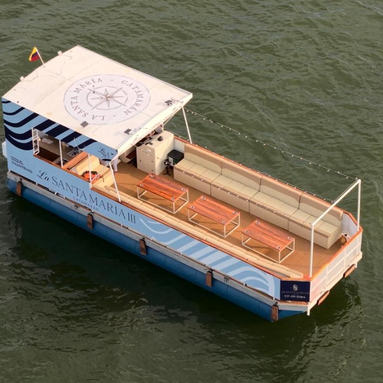 Catamarán La Santa María Tarde Dorada Cartagena - Mobile Home - 4