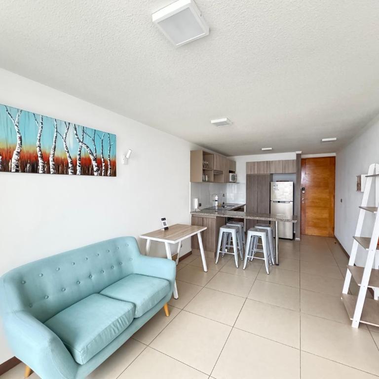 hermoso departamento sector enjoy - One-Bedroom Apartment - 3