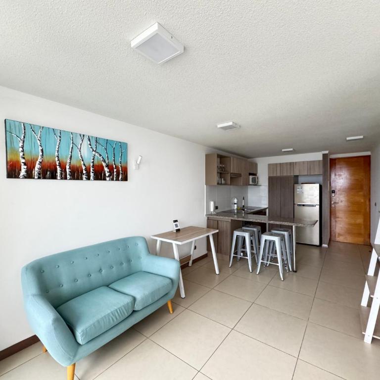 hermoso departamento sector enjoy - One-Bedroom Apartment - 4