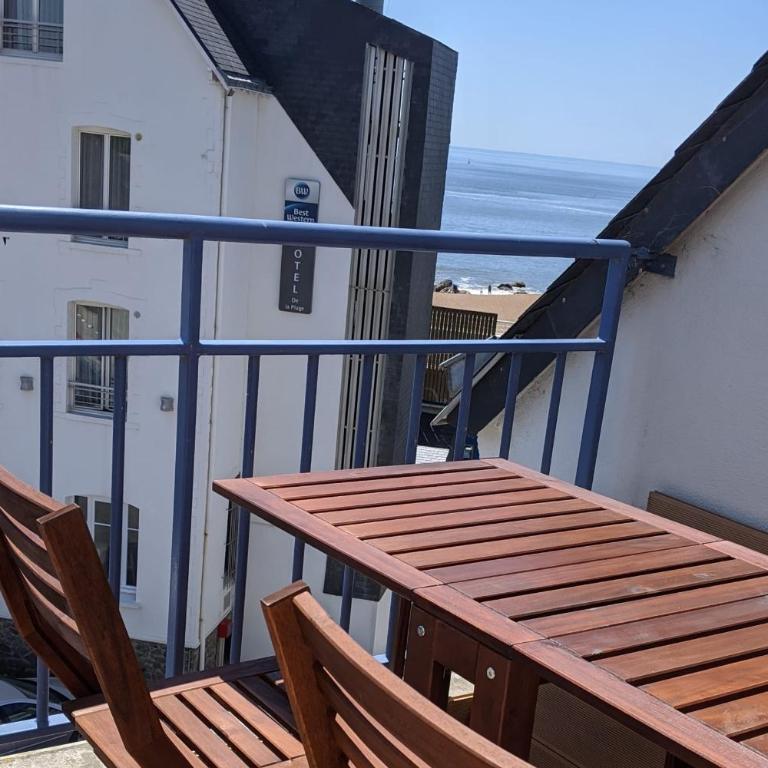 Vue Mer avec plage à 20m Saint-Marc-sur-Mer - Appartement - 1