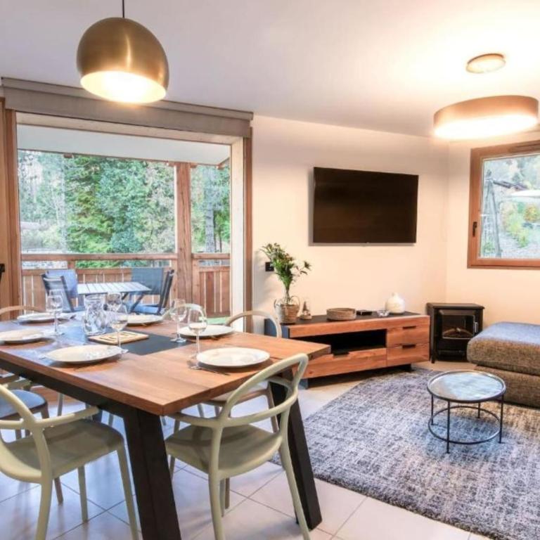 Appt moderne aux Houches Balcon Parking - Appartement - 2