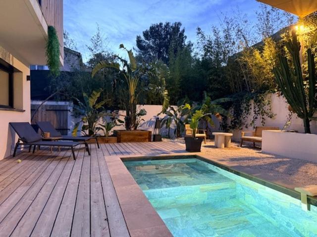 Villa bord de mer avec piscine et jardin tropical - Seaside villa with pool and tropical garden - Villa 3 Chambres - 42