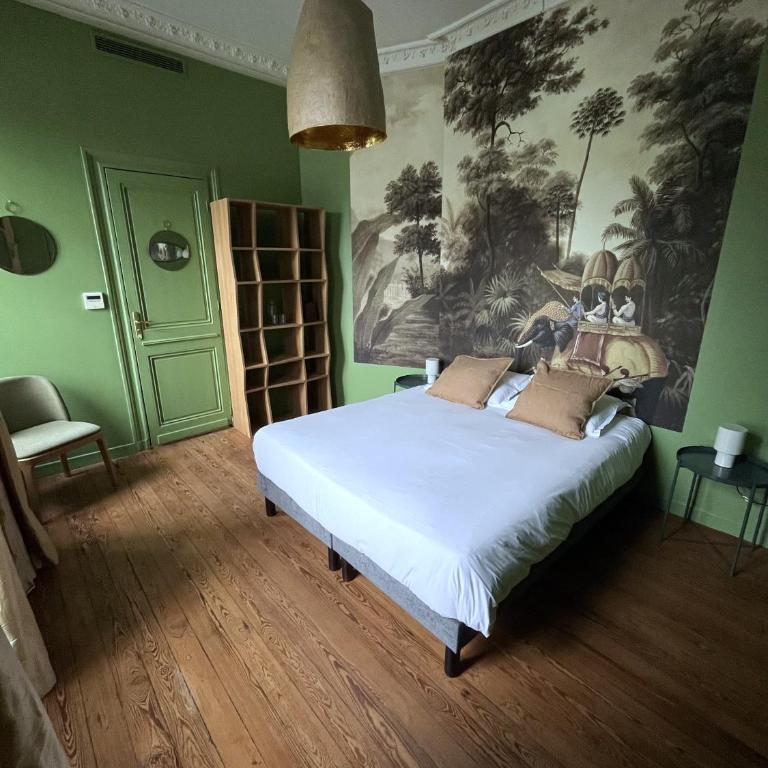 L'Escapade Bordelaise - côté jardin - Chambre Double Deluxe - 2